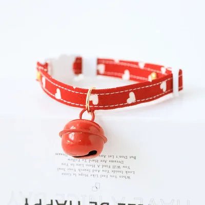 Collier chat rouge - ChatMour