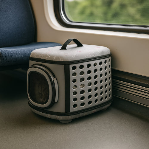 Sac de transport et sécurité pour chat train