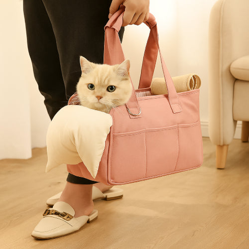 Sac de transport petit chat pieds