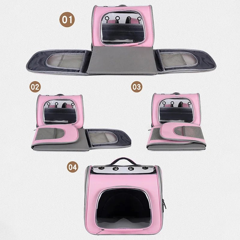 Sac à dos cage pour chat - ChatMour