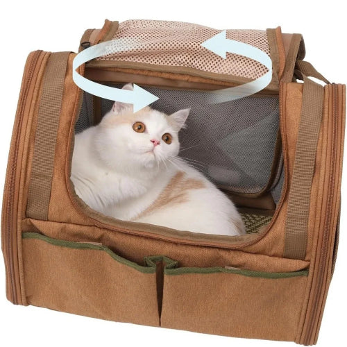 Sac à dos de voyage chat fenêtre