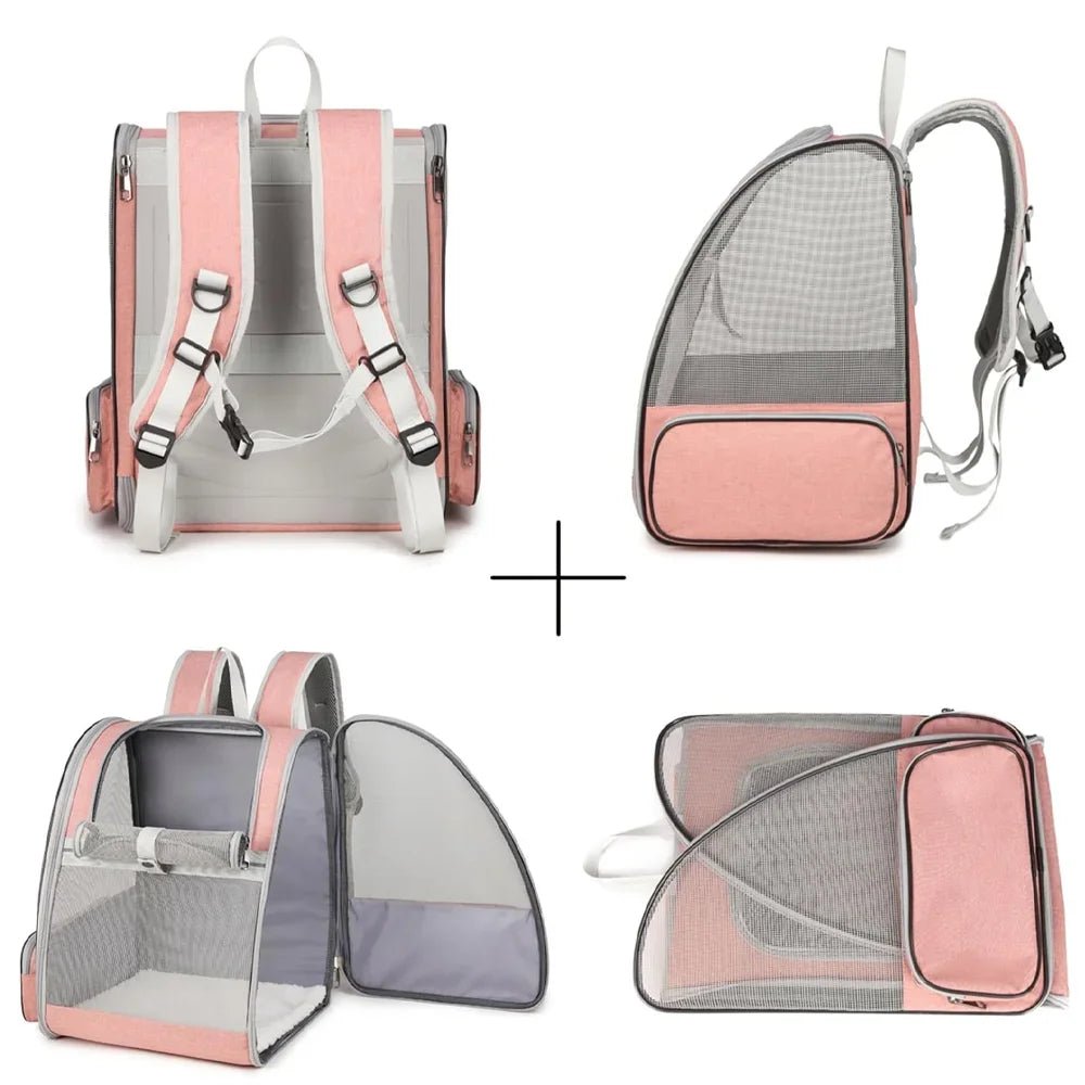 Sac à dos en toile pour chat - ChatMour