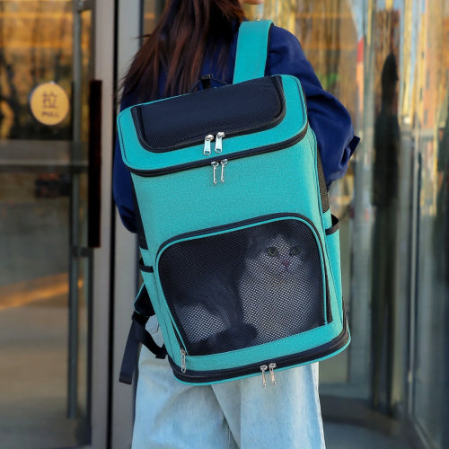 Sac à dos pour chat XXL dehors