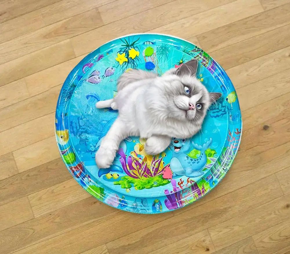 Tapis lit d'eau pour chat - ChatMour