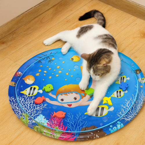 Tapis lit d'eau pour chat bébé