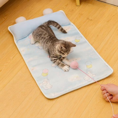 Tapis rafraichissant pour chat balle