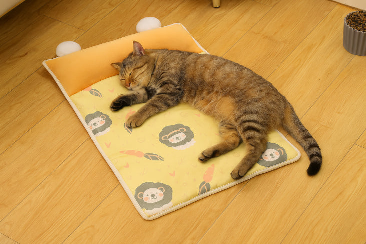 Tapis rafraichissant pour chat sol