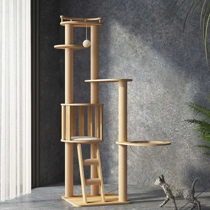 Arbre à chat bois - ChatMour