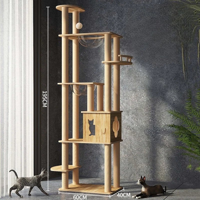 Arbre à chat bois - ChatMour