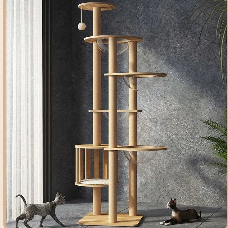 Arbre à chat bois - ChatMour