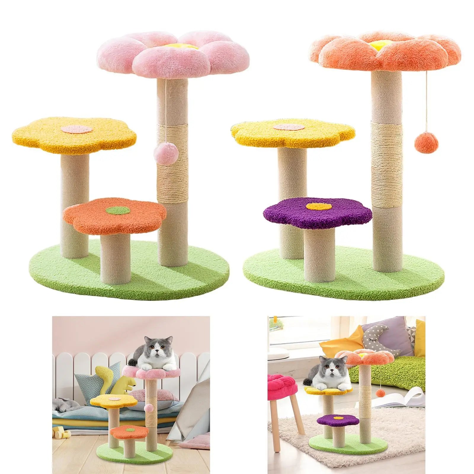 Arbre à chat fleur - ChatMour