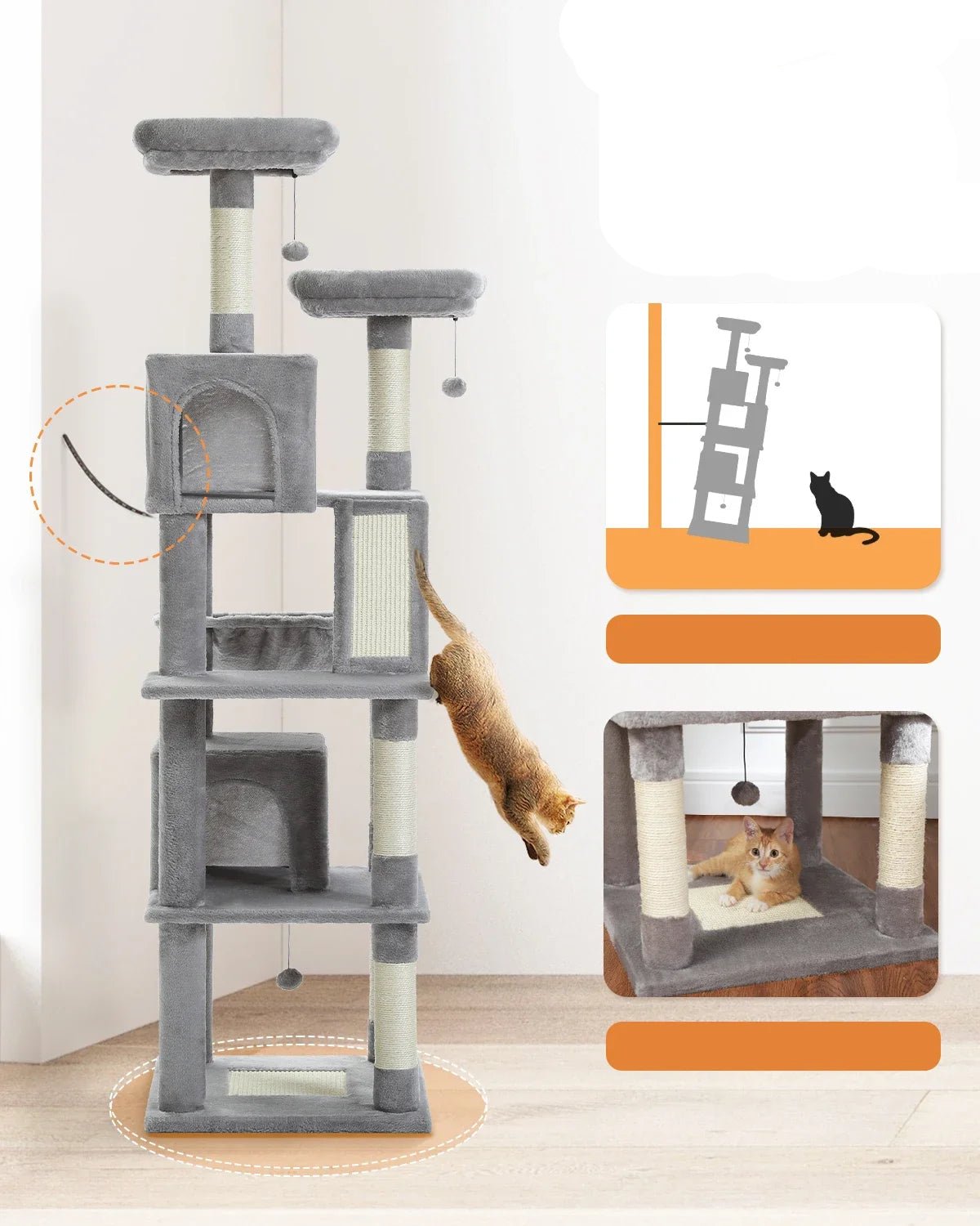 Arbre à chat grand format - ChatMour