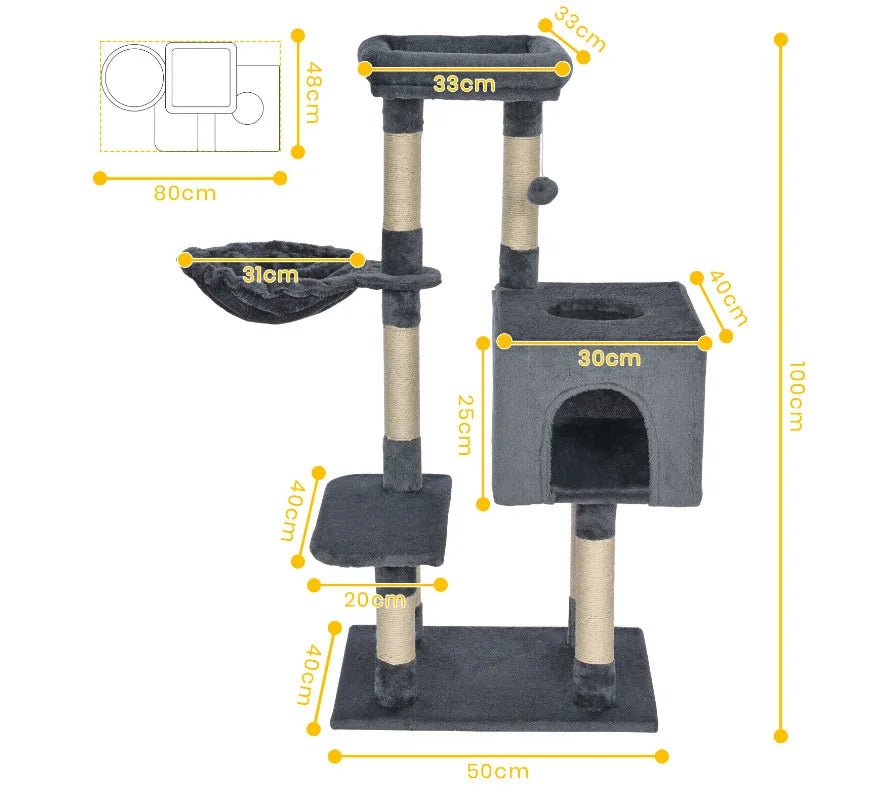 Arbre à chat grand format - ChatMour