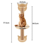 Arbre à chat mural - Vignette | ChatMour