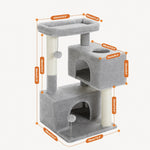 Arbre a chat noir et rouge - Vignette | ChatMour