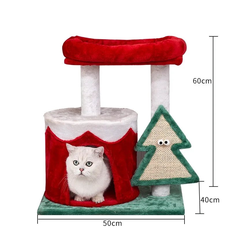 Arbre à chat sapin de noël - ChatMour