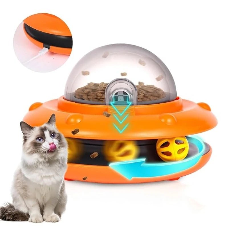 Jouet distributeur de croquettes pour chat - ChatMour