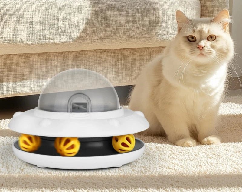 Jouet distributeur de croquettes pour chat - ChatMour