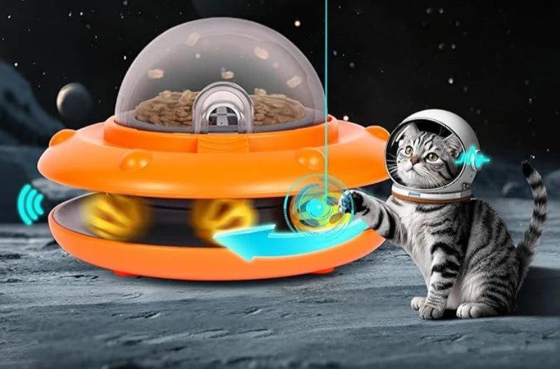 Jouet distributeur de croquettes pour chat - ChatMour